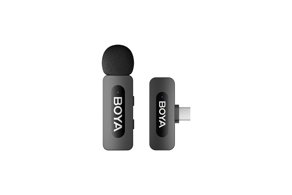 Micro không dây BOYA BY-V10 V2.0 Màu Đen
