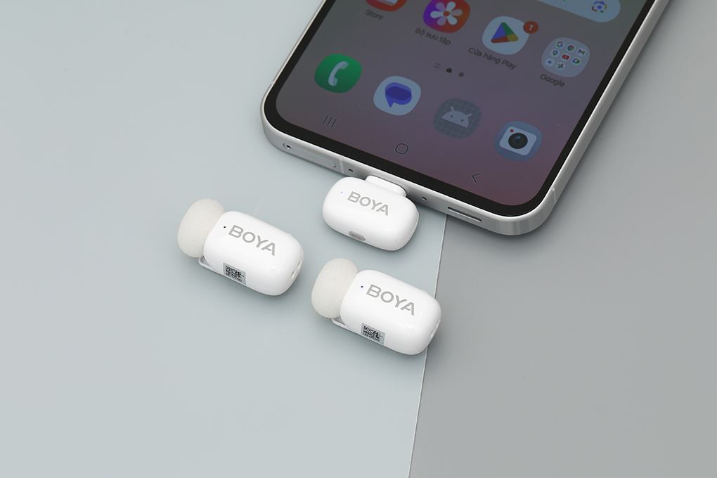 Micro không dây BOYA MINI Màu Trắng