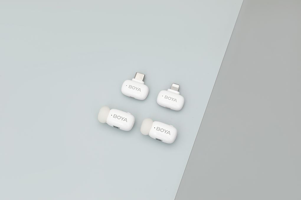 Micro không dây BOYA MINI Màu Trắng
