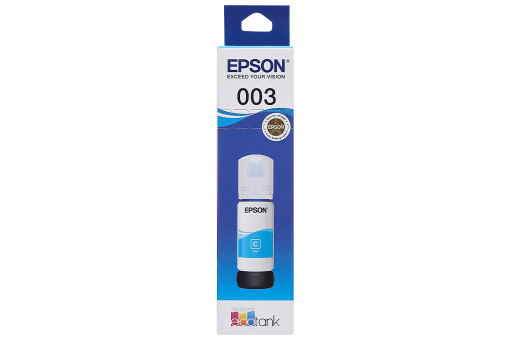 Mực in phun Epson C13T00V200 003 Dye (C) Xanh ( dành cho Epson L1210/L1250/L3210/L3250/L5290) Màu Xanh