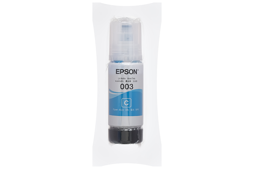 Mực in phun Epson C13T00V200 003 Dye (C) Xanh ( dành cho Epson L1210/L1250/L3210/L3250/L5290) Màu Xanh