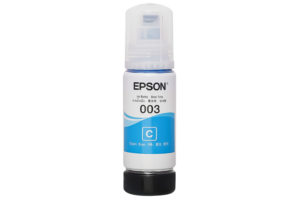 Mực in phun Epson C13T00V200 003 Dye (C) Xanh ( dành cho Epson L1210/L1250/L3210/L3250/L5290) Màu Xanh