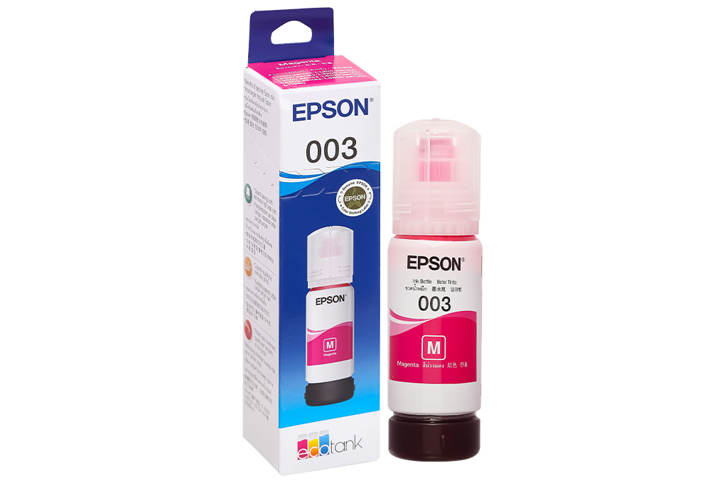 Mực in phun Epson C13T00V300 003 Dye (M) Hồng (dành cho Epson  L1210/L1250/ L3210/L3250/L5290) Màu Hồng