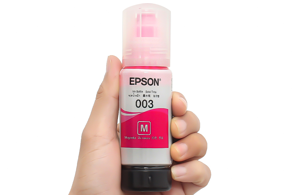 Mực in phun Epson C13T00V300 003 Dye (M) Hồng (dành cho Epson  L1210/L1250/ L3210/L3250/L5290) Màu Hồng