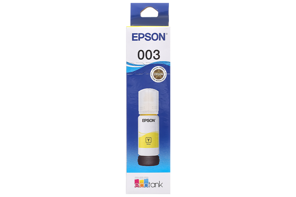 Mực in phun Epson C13T00V400 003 Dye (Y) Vàng (dành cho Epson L1210/L1250/L3210/L3250/L5290) Màu Vàng