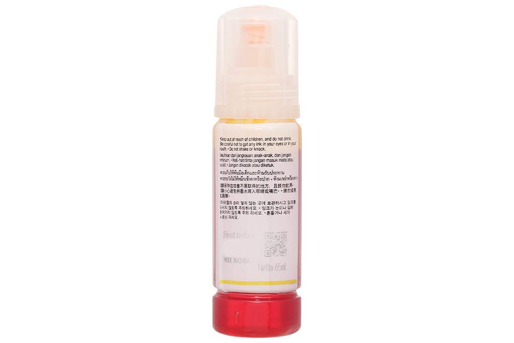 Mực in phun Epson C13T00V400 003 Dye (Y) Vàng (dành cho Epson L1210/L1250/L3210/L3250/L5290) Màu Vàng