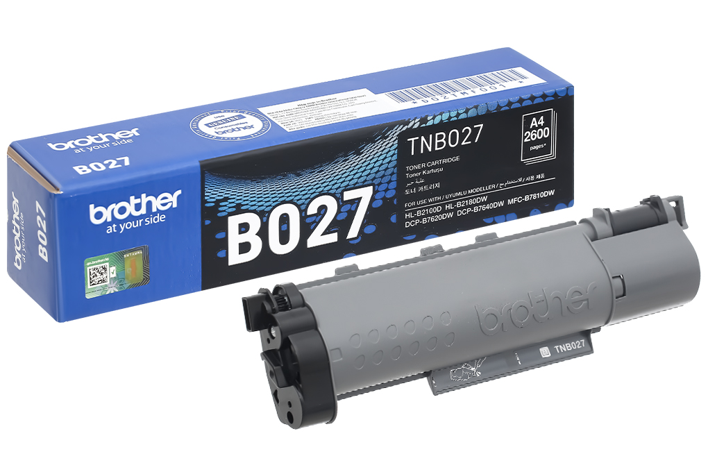 Hộp mực in Brother TNB-027 (dành cho Brother HLB21xx/DCPB76xx/MFCB78xx) Màu Đen