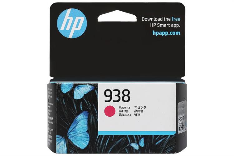 Mực in phun HP 938 Hồng 4S6X6PA (dành cho HP OfficeJet Pro 9730) Màu Đỏ