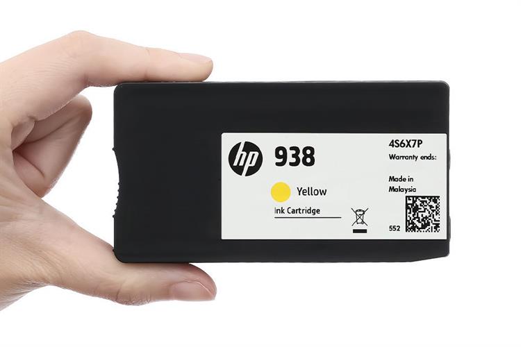 Mực in phun HP 938 Vàng 4S6X7PA (dành cho HP OfficeJet Pro 9730) Màu Vàng