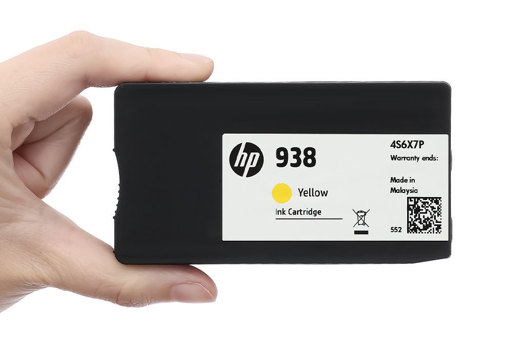 Mực in phun HP 938 Vàng 4S6X7PA (dành cho HP OfficeJet Pro 9730) Màu Vàng