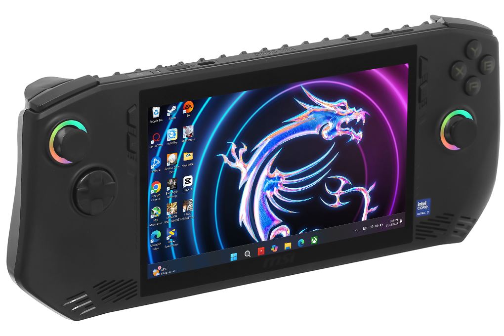 Máy chơi game cầm tay MSI Claw A1M-049VN Core Ultra 7 155H (16GB/512GB/120Hz/Win11)