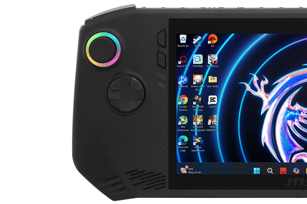 Máy chơi game cầm tay MSI Claw A1M-049VN Core Ultra 7 155H (16GB/512GB/120Hz/Win11) - 5