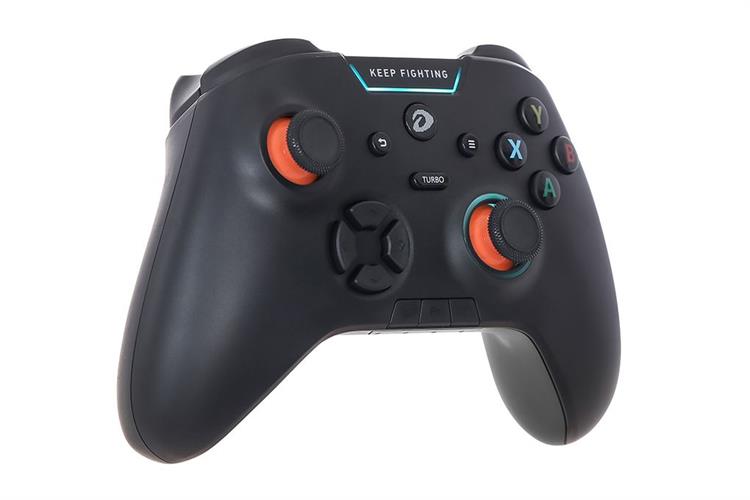 Tay cầm chơi game Dareu Đen H105 Màu Đen