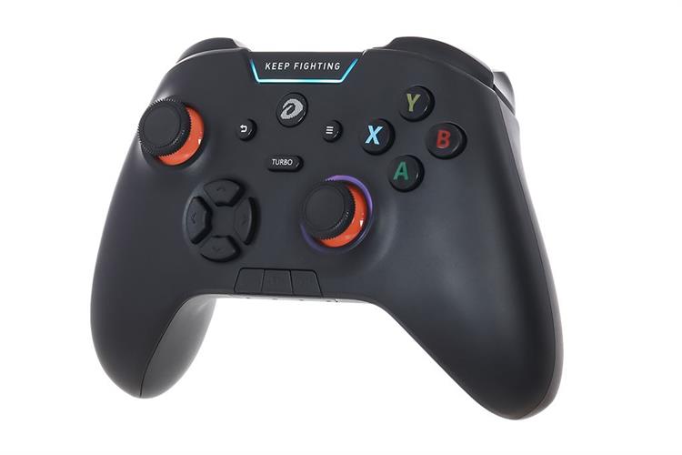 Tay cầm chơi game Dareu Đen H105 Màu Đen