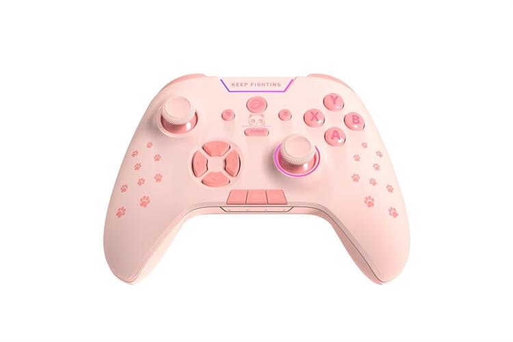 Tay cầm chơi game Dareu Hồng H105