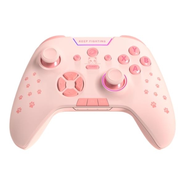 Tay cầm chơi game Dareu Hồng H105