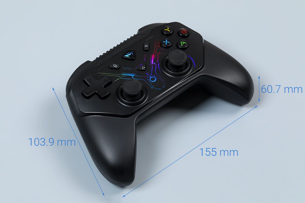 Tay cầm chơi game Machenike Đen G3s Màu Đen