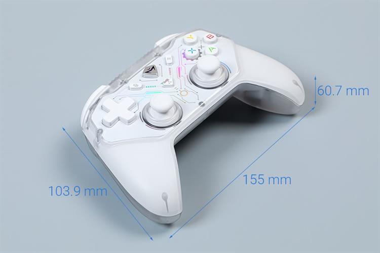 Tay cầm chơi game Machenike Trắng G3s Màu Trắng