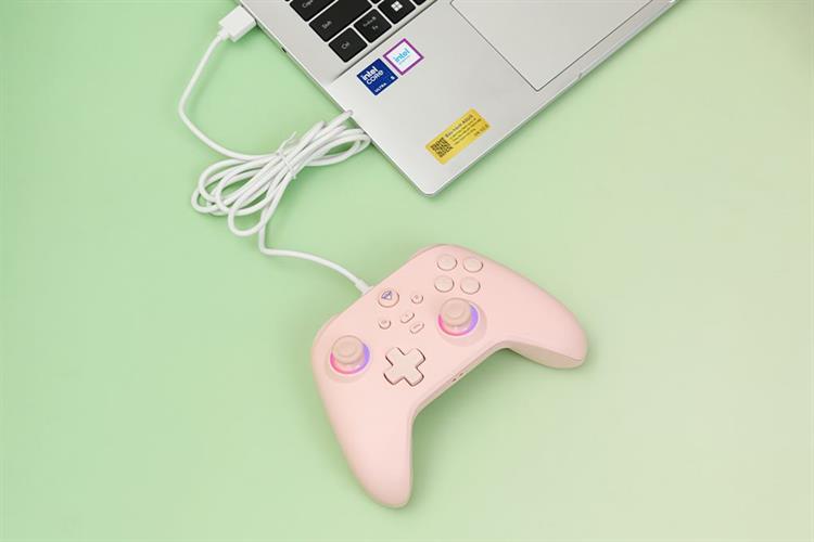 Tay cầm chơi game Machenike Hồng G3 V2 Pro Màu Hồng