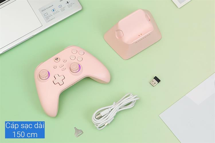 Tay cầm chơi game Machenike Hồng G3 V2 Pro Màu Hồng