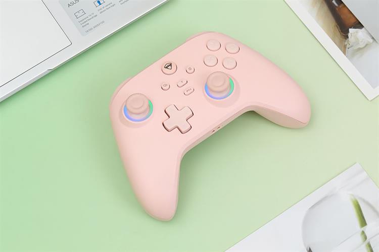 Tay cầm chơi game Machenike Hồng G3 V2 Pro Màu Hồng