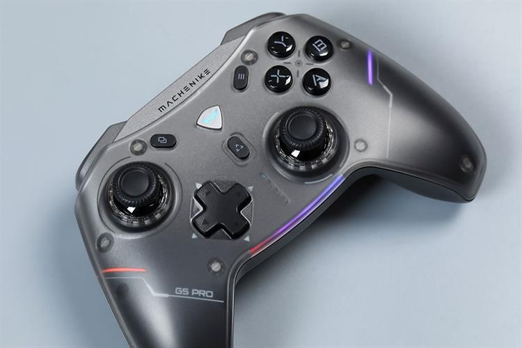Tay cầm chơi game Machenike Đen G5 Pro Màu Đen