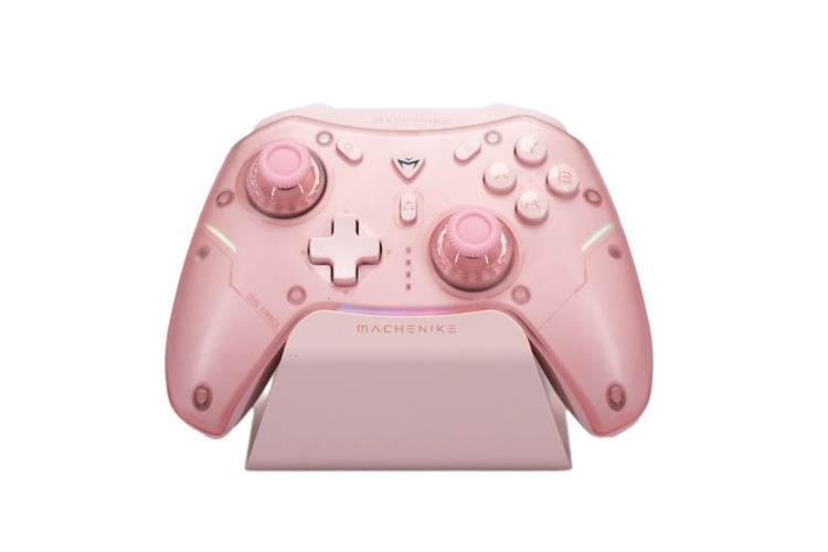 Tay cầm chơi game Machenike Hồng G5 Pro Max Màu Hồng