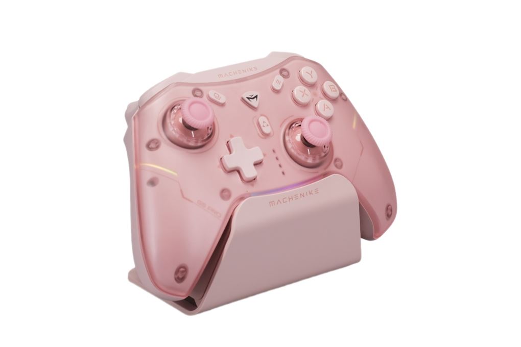 Tay cầm chơi game Machenike Hồng G5 Pro Max Màu Hồng