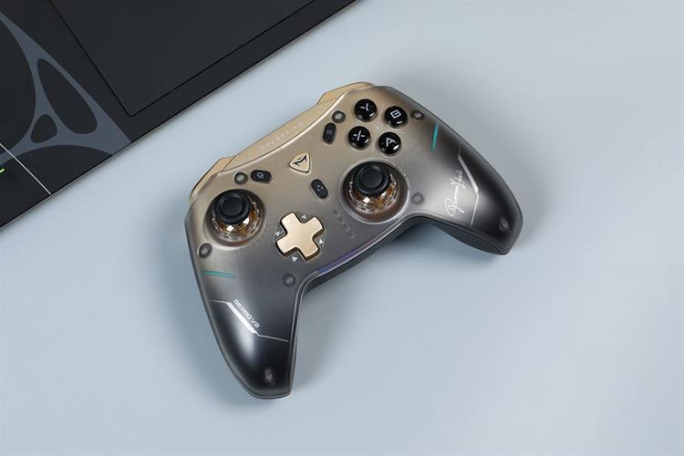 Tay cầm chơi game Machenike Đen Vàng G5 Pro V2 Premium Edition Màu Đen - Vàng