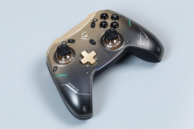 Tay cầm chơi game Machenike Đen Vàng G5 Pro V2 Premium Edition Màu Đen - Vàng