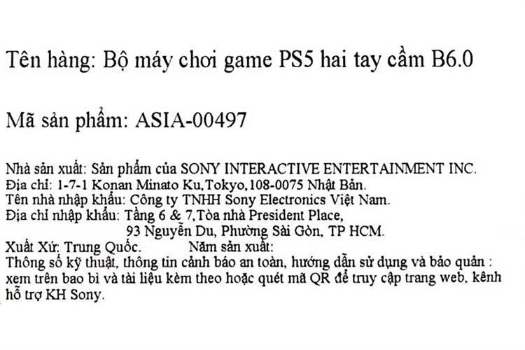 Máy chơi game Sony PlayStation 5 Slim ASIA-00497 2 tay cầm Màu Trắng