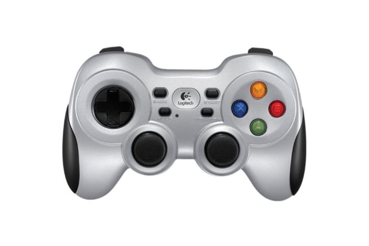 Tay cầm chơi game Logitech Đen Xám F710 Màu Đen - Xám