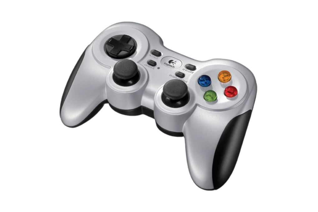Tay cầm chơi game Logitech Đen Xám F710 Màu Đen - Xám