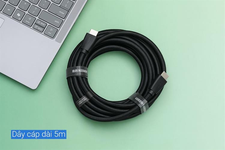 Cáp HDMI 4K 5m Ugreen HD118 40412 Màu Đen