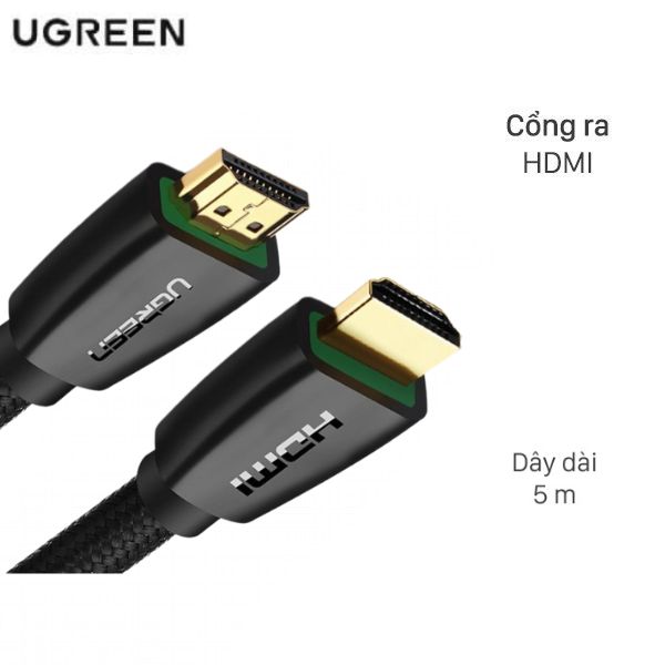 Cáp HDMI 4K 5m Ugreen HD118 40412