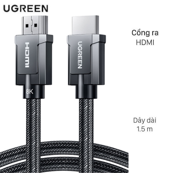 Cáp HDMI 8K 1.5m Ugreen HD135 70320