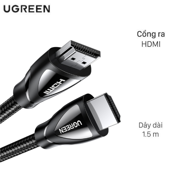 Cáp HDMI 8K 1.5m Ugreen HD140 80402