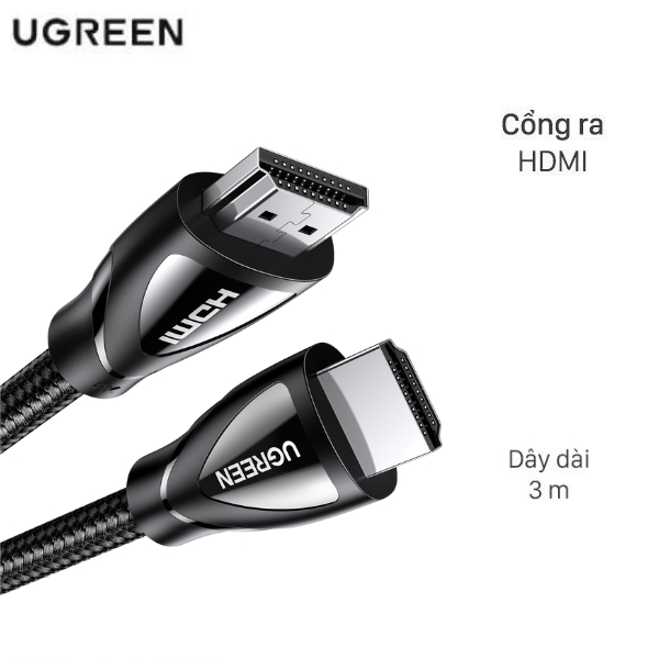 Cáp HDMI 8K 3m Ugreen HD140 80404