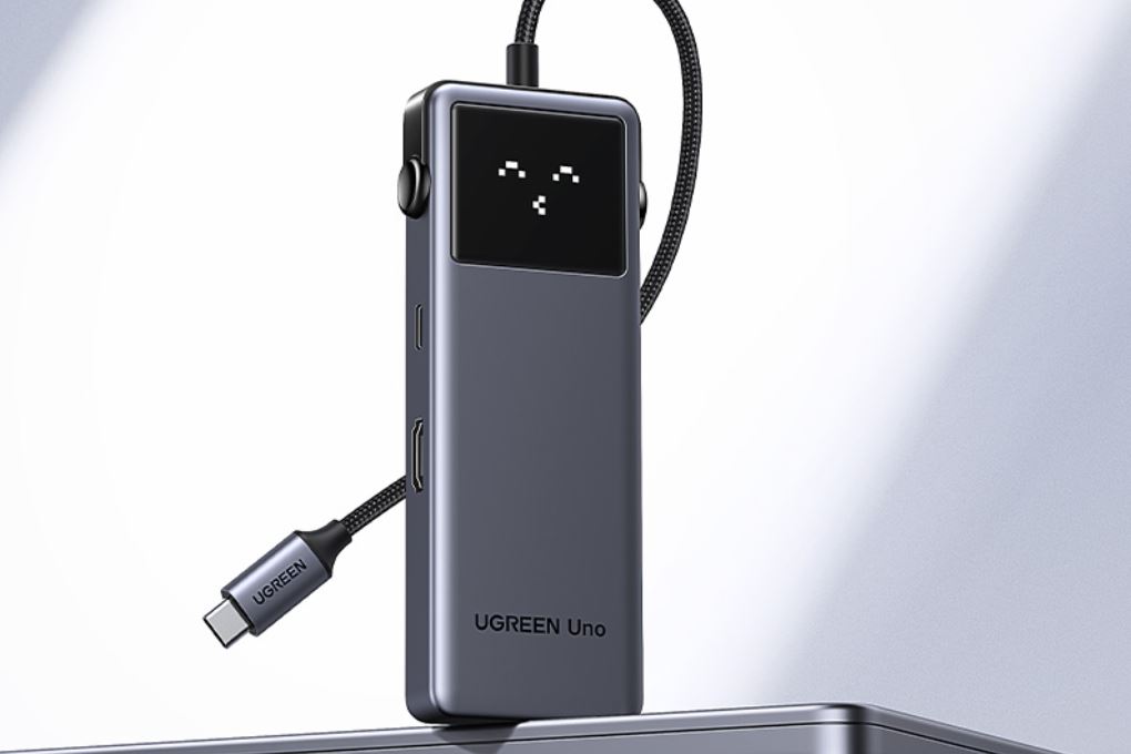 Adapter chuyển đổi Type C PD 6 in 1 Ugreen Uno CM888 35998 Màu Xám
