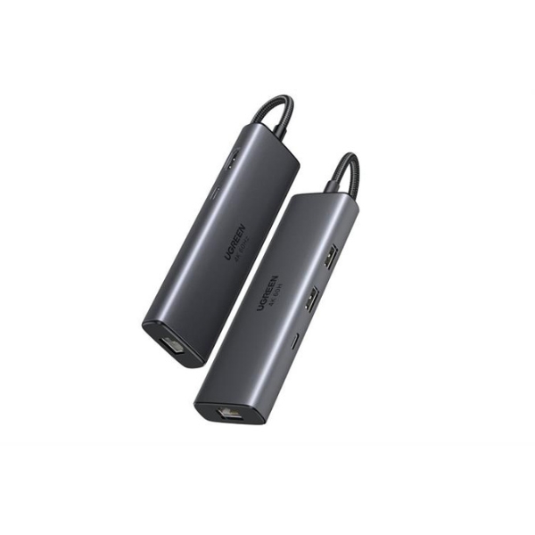 Adapter chuyển đổi Type C PD 6 in 1 Ugreen CM512 45000