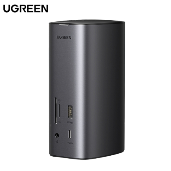 Bộ Adapter chuyển đổi Type C PD 12 in 1 kèm cáp Type C - Type C 1m 10Gbps Ugreen CM555 90325