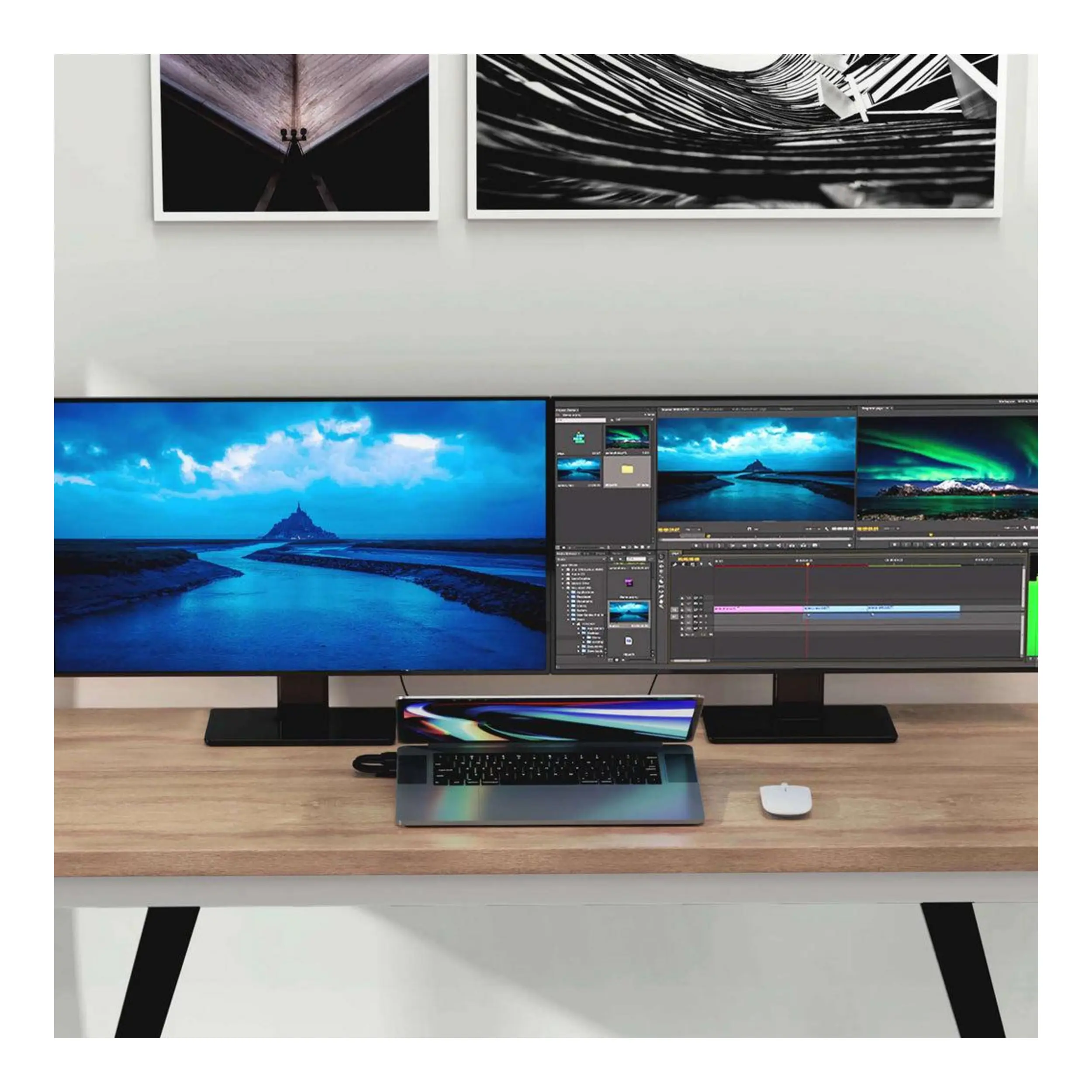 Hub chuyển đổi Type-C 13 in 1 Hyperdrive HD134 Màu Xám