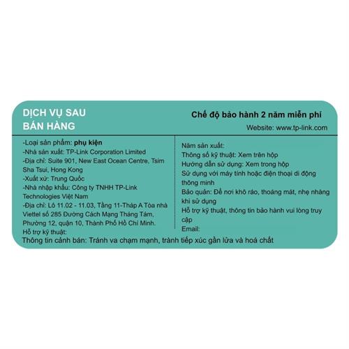 Hub chuyển đổi Type C 5 in 1 TP-Link UH5020C Màu Đen