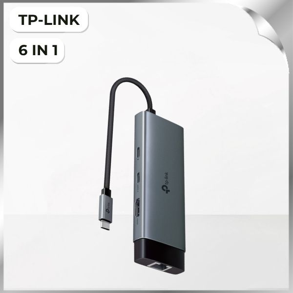 Hub chuyển đổi Type C 6 in 1 TP-Link UH6120C