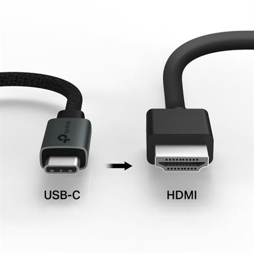 Hub chuyển đổi Type-C sang HDMI TP-Link UA520C Màu Đen