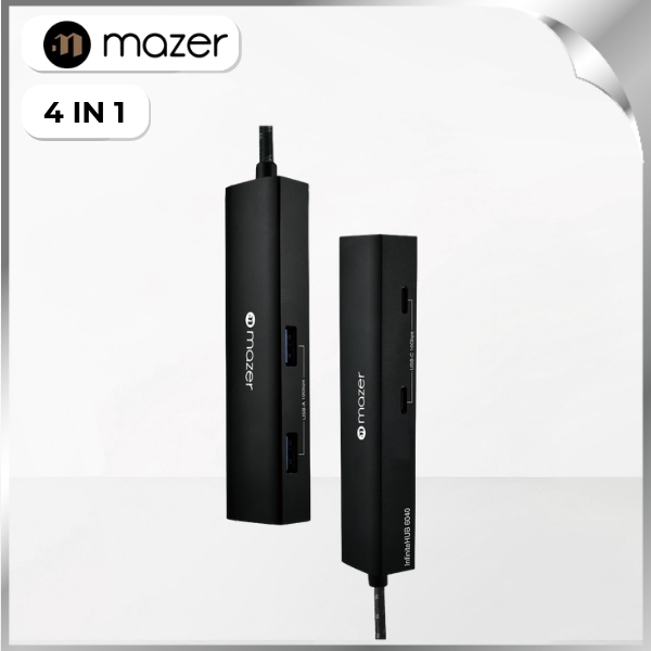 Hub chuyển đổi Type-C 4 in 1 Mazer M-UC2MULTI6040