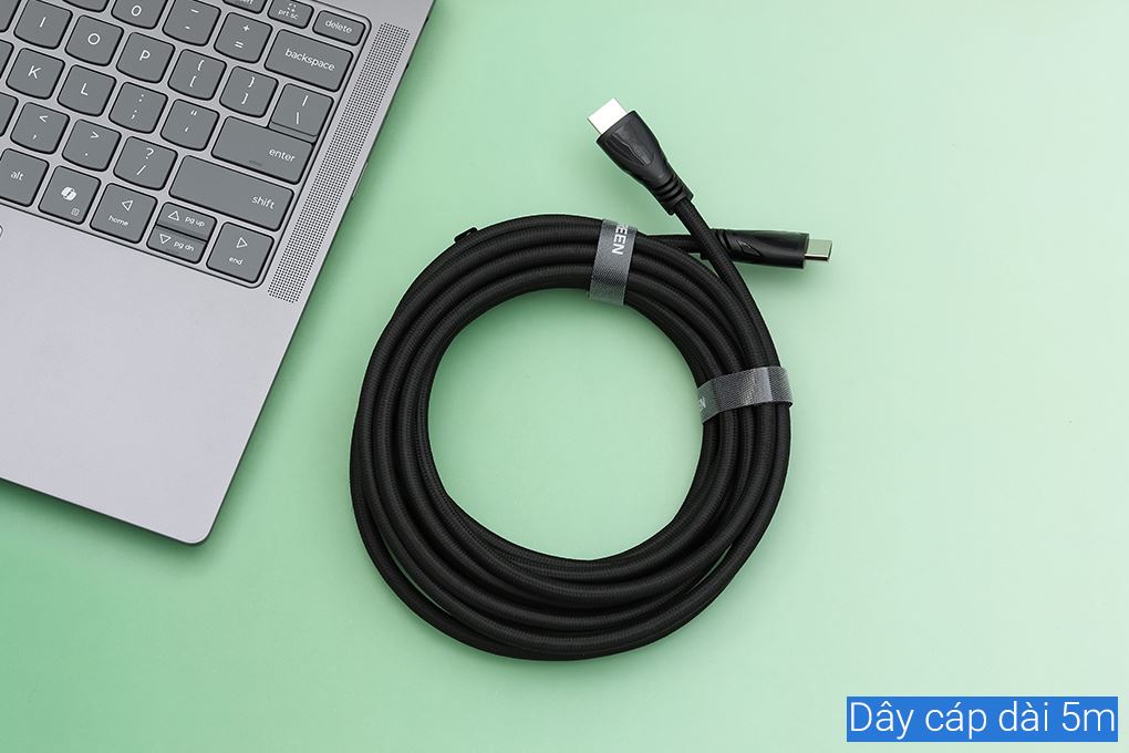 Cáp HDMI 8K 5m Ugreen HD140 80405 Màu Đen