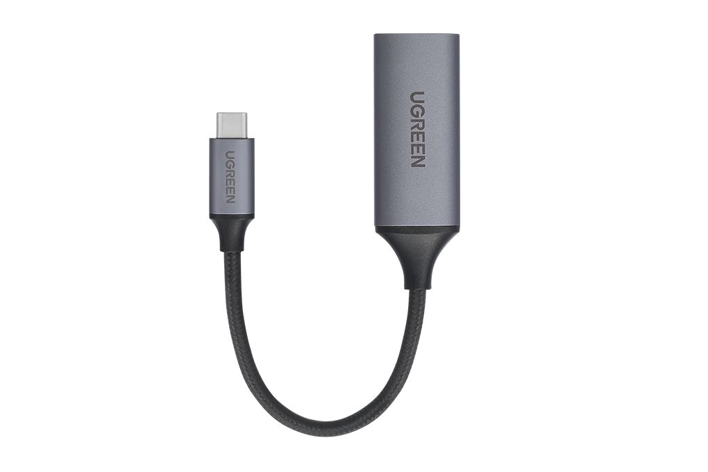 Cáp chuyển đổi USB Type C to HDMI 4K 10 cm Ugreen CM297 70444 Màu Đen