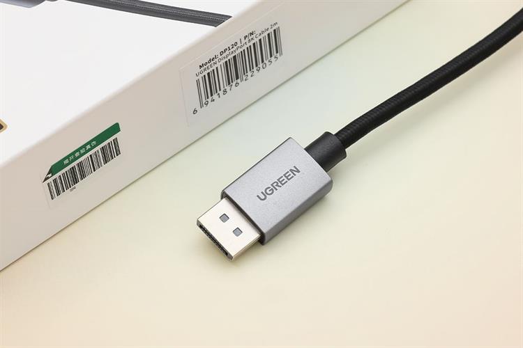 Cáp Displayport 8K 2m Ugreen DP120 25905 Màu Đen