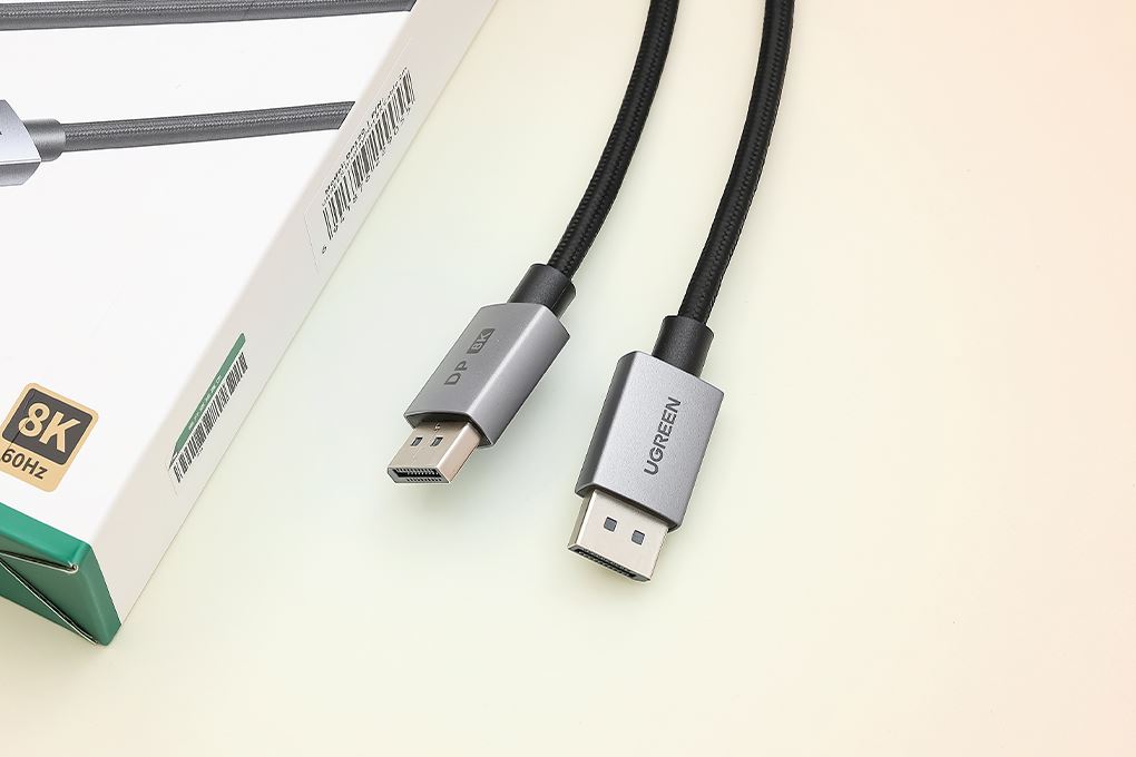 Cáp Displayport 8K 2m Ugreen DP120 25905 Màu Đen